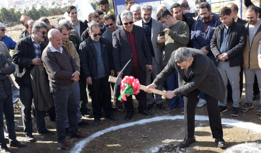 مراسم کنلگ‌زنی پروژۀ مسکن دانشگاه هنر ایران